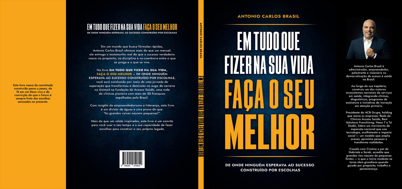 Capa do E-book - Em Tudo Que Fizer na Sua Vida, Faça o Seu Melhor